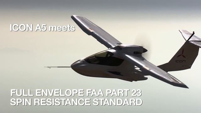 ICON Aircraft, ICON A5 Spin Resistant Amphibious Light-sport-aircraft.