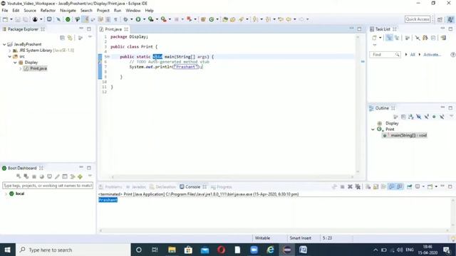 First Program | Hello World Program | Java Project And Package Structure | Java Tutorial смотреть онлайн