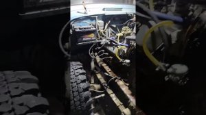 первый запуск.уаз 469 v8 змз 511