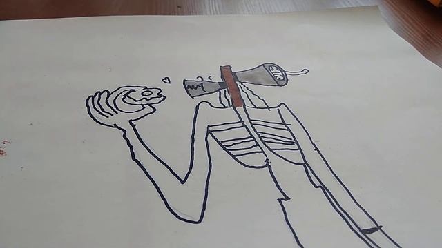 Как нарисовать Сиреноголового|scp6789