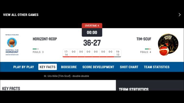 161029 BWBL Horizont-RCOP vs Tim-Skuf смотреть онлайн