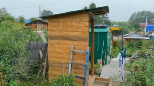 Как построить туалет на даче. Как получилось у меня.