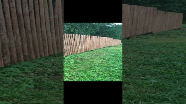 Забивание столбов для забора с помощью гири(финал) смотреть онлайн