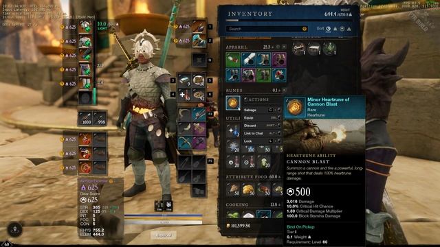 How to get Cannon Blast Heartrune Ability New World смотреть онлайн
