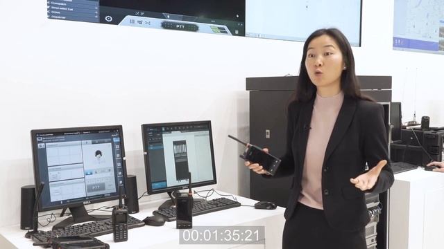 Hytera Communication Corporation Limited (Китай) Цинь Сяоминь. Выставка Интерполитех