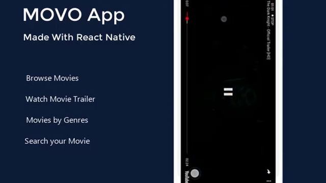 MOVO - Movie app made with ? React Native смотреть онлайн