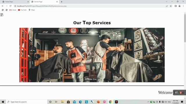 Beauty Salon Management System | College Php Project |Web Site Designing| Who Shubham смотреть онлайн