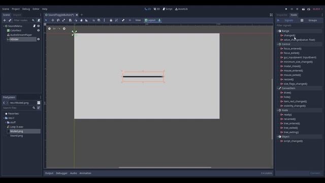 How To Create A Volume Slider In Godot