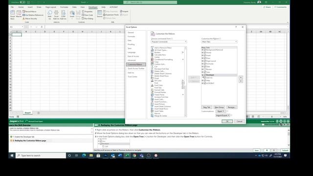 Excel Expert Lesson 6 6 Accessing Hidden Ribbon Tabs смотреть онлайн
