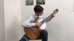 М.Александрова, вариации на тему русской народной песни “У нас нынче субботея».