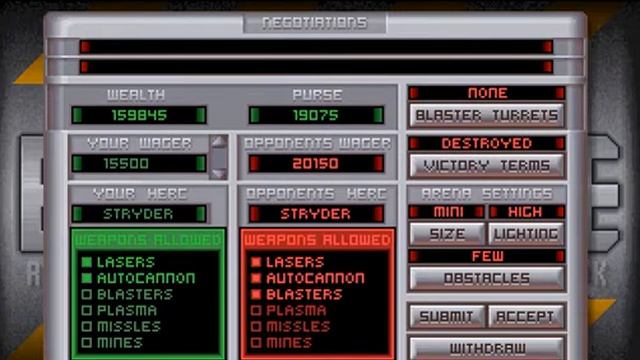 IE 9 PC games review - Metaltech Battledrome (1994) смотреть онлайн