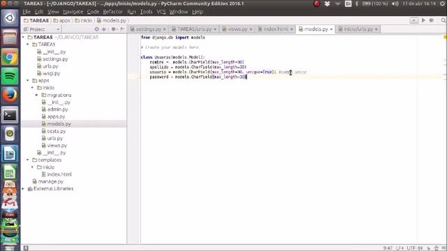Tutorial Login, con Django y cxOracle base de datos Oracle смотреть онлайн