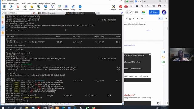Installing Oracle 12 2022 07 05 смотреть онлайн