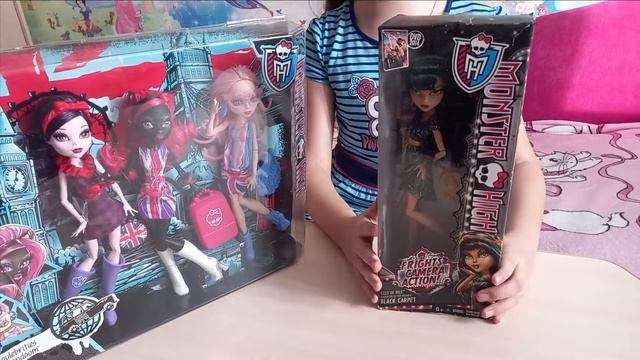 Распаковка заказа кукол Monster High смотреть онлайн