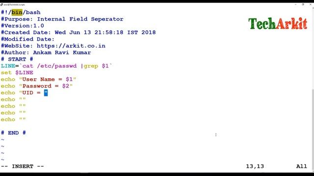 IFS - Internal Field Separator in Shell Scripts - Tech Arkit смотреть онлайн