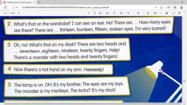 What's that? Academy Stars 1 - Lesson 4 - Unit 9