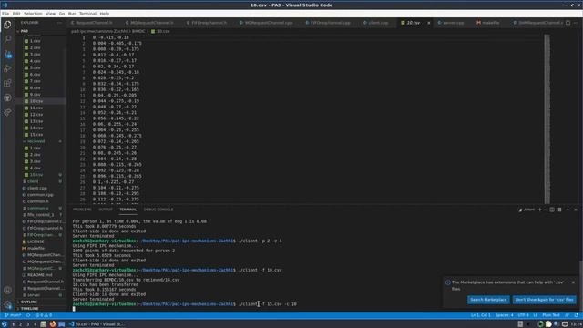Server-Client with IPC Mechanisms смотреть онлайн
