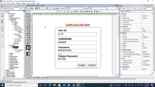 Registration Form in Oracle Forms Part-3 Urdu/ Hindi смотреть онлайн