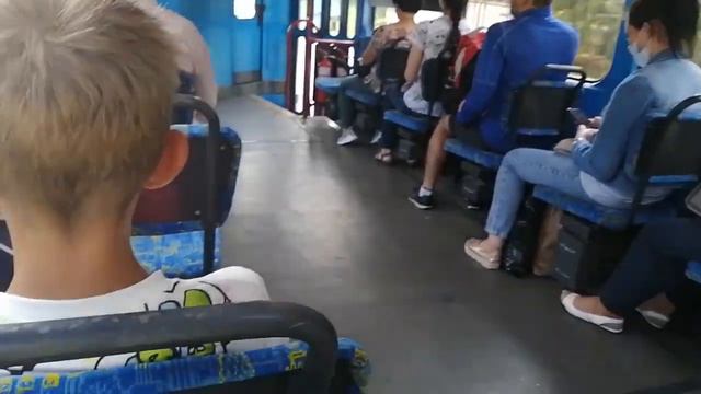 СТАРЫЙ ТРАМВАЙ Первый раз еду