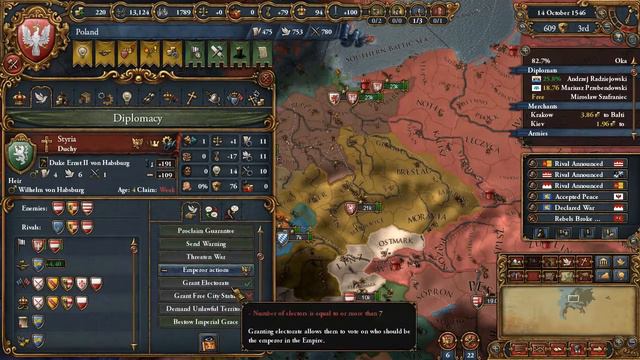 Let's Play EU4 - Poland vs. Space, Episode 34 смотреть онлайн