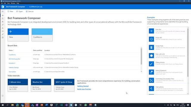 Using Bot Framework Composer to build Bots without writing code смотреть онлайн