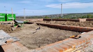 Обратная засыпка цоколя. Не покупайте глину. Строительный VLOG