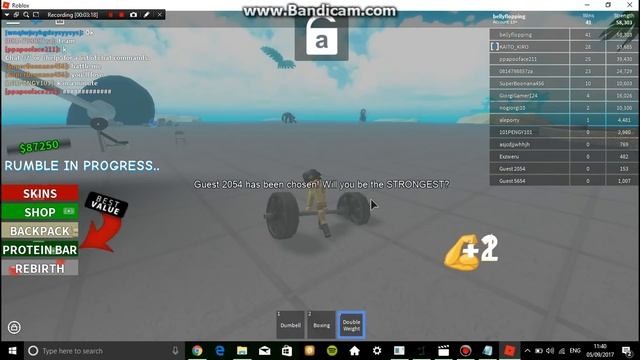 Fast strength glitch (Roblox Boxing Simulator 2) смотреть онлайн