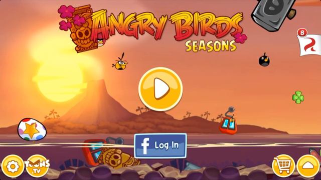 Angry birds seasons tropigal paradise part 1 music смотреть онлайн