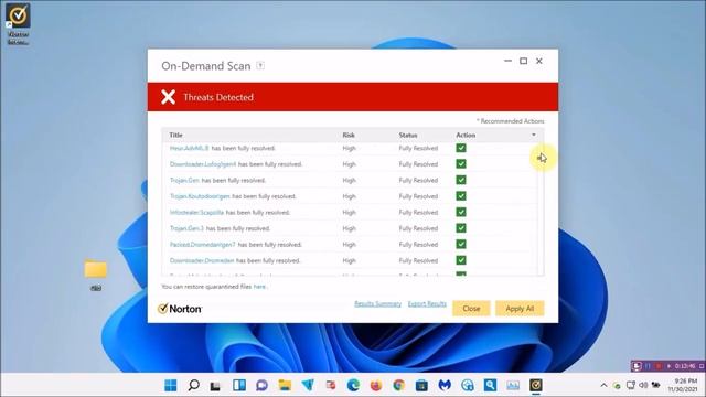 Norton Internet Security Tested 11.30.21
