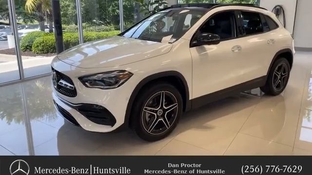2022 Mercedes-Benz GLA 250 polar white смотреть онлайн