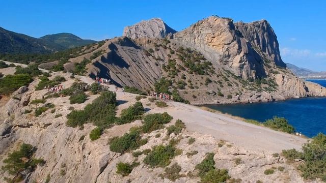 Крым/Новый Свет/Царский пляж с квадрокоптера смотреть онлайн