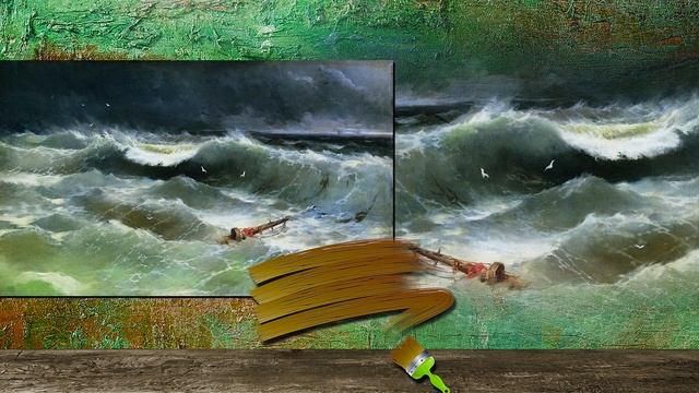 ИВАН АЙВАЗОВСКИЙ И МОРЕ (Seascapes By Ivan Aivazovsky Art) (1)