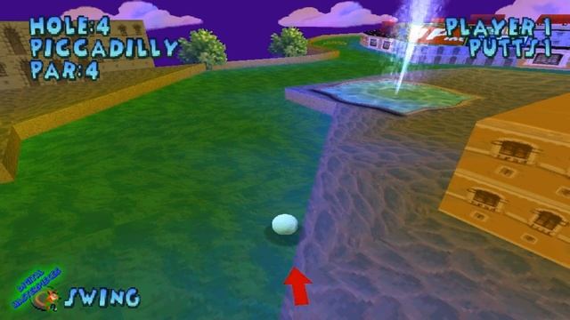 Minigolf - Disney's 102 Dalmatians: Puppies to the Rescue - 100% PS1 Walkthrough (22 - BONUS) смотреть онлайн