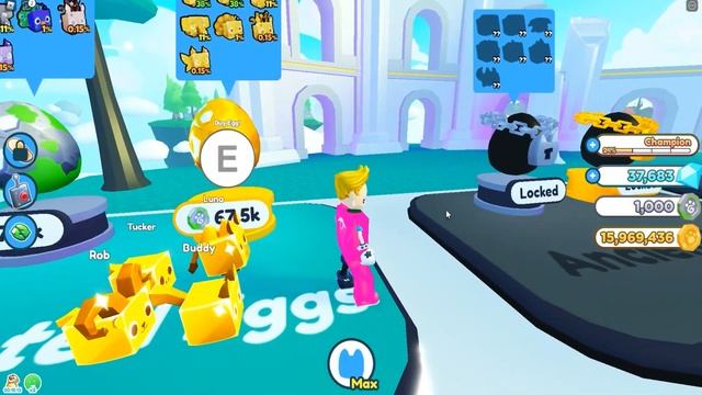 НУБ ПОТЕРЯЛ ВСЕХ ПИТОМЦЕВ В ПЕТ СИМУЛЯТОРЕ Х! ROBLOX Pet Simulator X смотреть онлайн