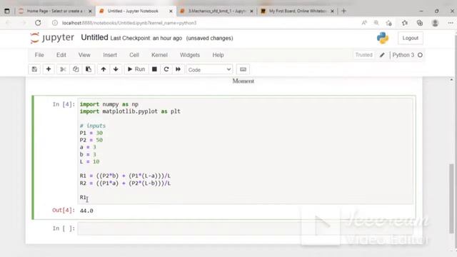 Introduction to Python for Mechanical Engineers | Shear Force and bending moment diagram PART 01 смотреть онлайн