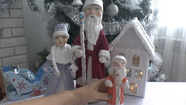 44.Разбираю ёлочку на улице. Поделки к Новому Году!!! смотреть онлайн