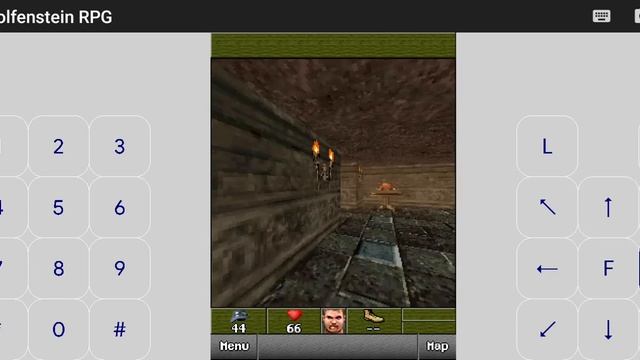 Wolfenstein RPG - Part 4:Fire Skeleton(Java Emulator on Android) смотреть онлайн