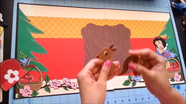 Snow White: Cricut Disney Happily Ever After Scrapbook Layout