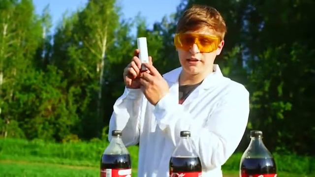 Домино из кока-колы и ментоса наоборот смотреть онлайн