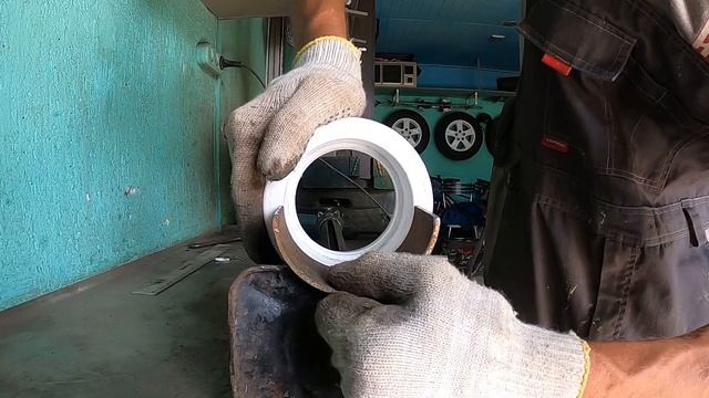 Приспособа для пайки П/П труб большого диаметра. смотреть онлайн