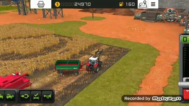 Играем в farming simulator 18 #1 везём пшиницу смотреть онлайн