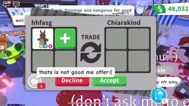 Трейды на 2 кенгуру в адопт ми.Поднялись в цене? смотреть онлайн