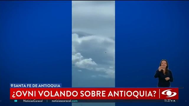 Piloto de un avión grabó un supuesto ovni en Antioquia: vea aquí las imágenes смотреть онлайн