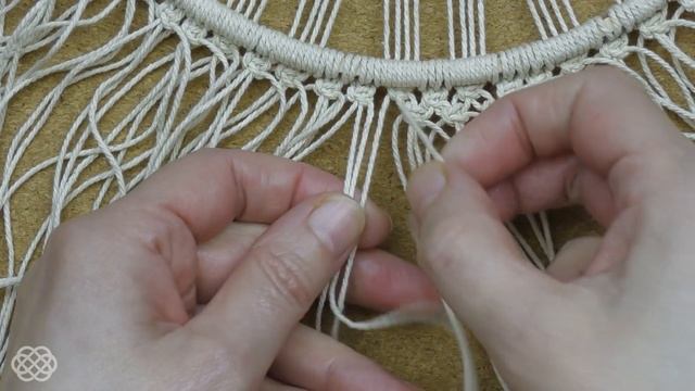 DIY Macramé Circle with Beads EASY Wall Decor Tutorial смотреть онлайн