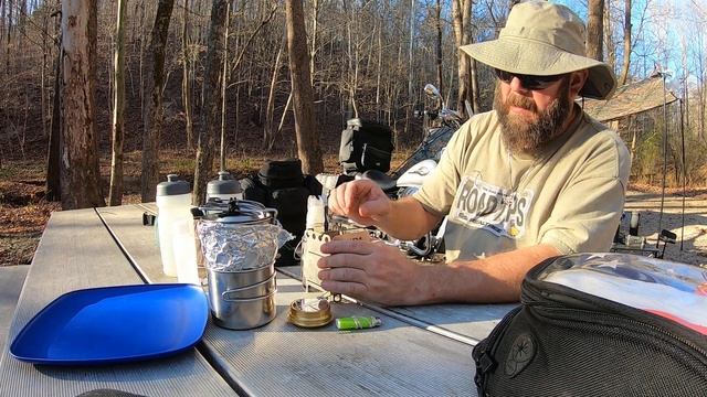 11-7-22 Video #5of9 2003 Honda Shadow 750 ACE. Solo Camping near Green river, Kentucky.? No talking смотреть онлайн