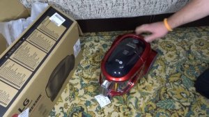 Обзор пылесоса LG VK76A09NTCR ?2000Вт красный