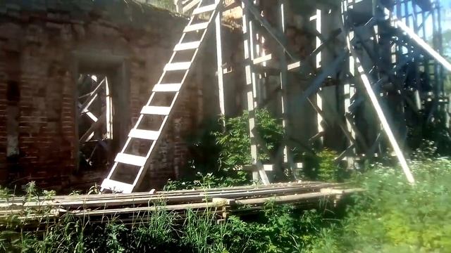 Благовещенская церковь в Тверской области Сандовский район деревня Тухани. смотреть онлайн