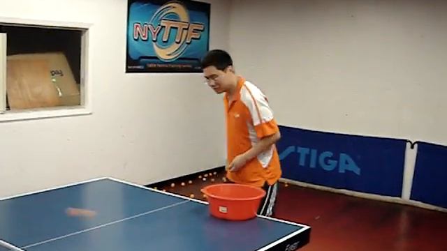 Wilson Wei forehand 1 смотреть онлайн