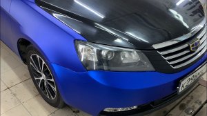 Geely Emgrand EC7 |  Установка bi led модулей.