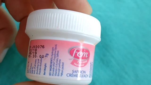 Fem Saffron Creme Bleach Review